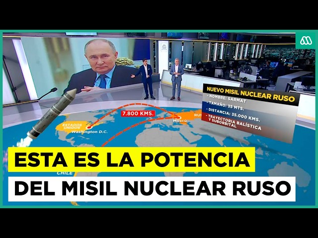 "No puede ser neutralizado": Rusia lanza misil intercontinental más poderoso del mundo