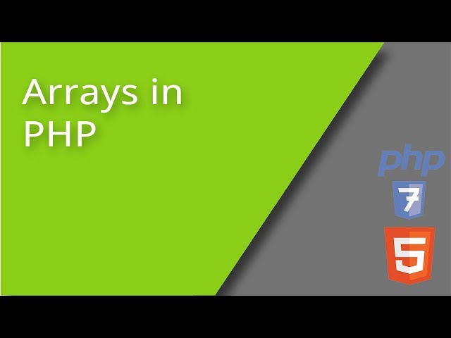 Arrays in PHP