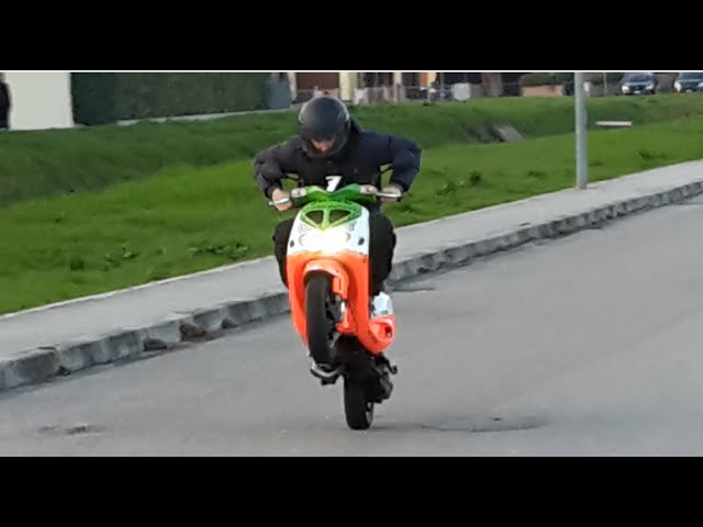 Piaggio Zip Sp 172 cc Malossi MHR primo test con ventolino tornito a 12°