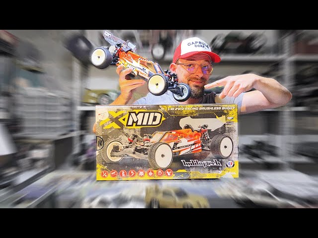 The BEST chassis for beginners in 1:10 TT? Hobbytech X-MID (unboxing)