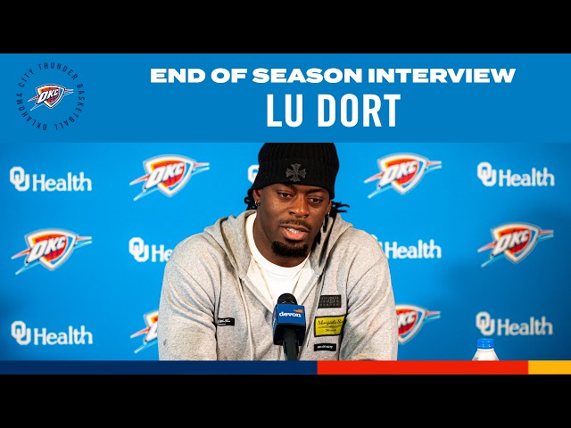 Lu Dort | 2025-26 End-of-Season Interviews | OKC Thunder