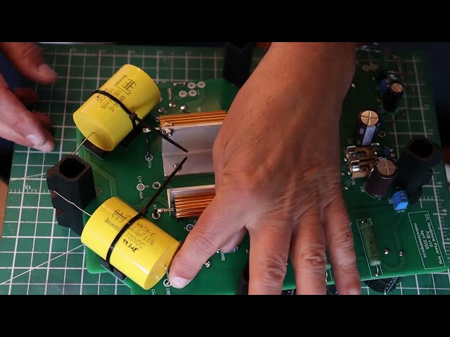 Ep13 Installing Large Coupling Capacitors - ML OTL Headphone Power Amp