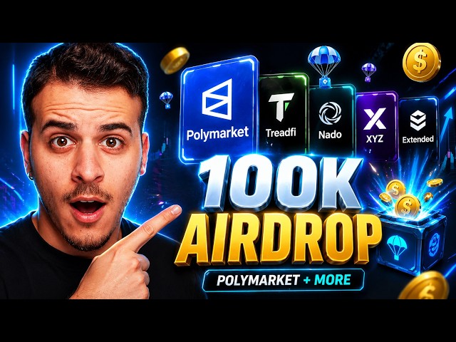 Huge Airdrop News - Polymarket, INK, HyperLiquid