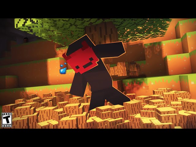 MINECRAFT MAS A CADA BLOCO QUEBRADO ELE MULTIPLICA!