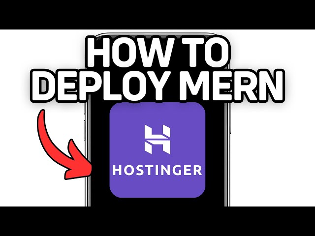 How To Deploy Mern On Hostinger (Full Guide) 2025!