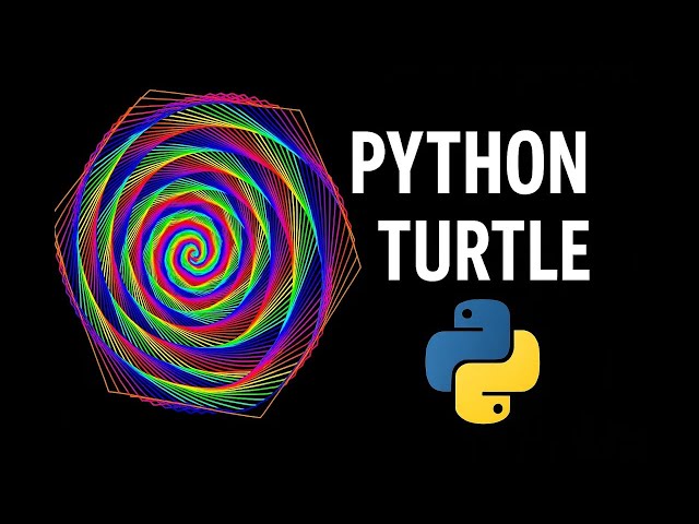 Coding Art: Colorful Spiral Rose Like Pattern with Python Turtle (Full Code!)