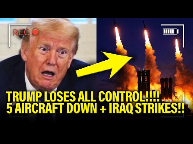 Trump PANICS as IRAN hits 5 PLANES and STRIKES IN IRAQ!!!