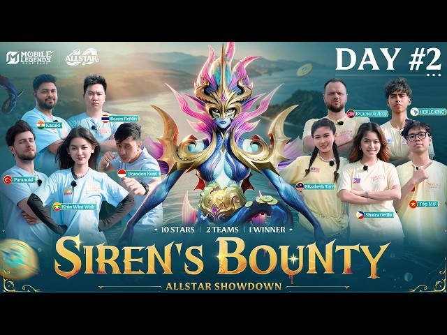 10 Stars, 1 Bounty, 5vs5 Clash | ALLSTAR SHOWDOWN 2026 Day 2 | Mobile Legends: Bang Bang