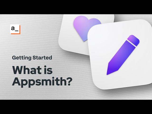 Introducing Appsmith 🚀 the BEST Low-Code Enterprise Opensource & Developer-First Platform