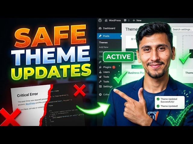 How to Update Any WordPress Theme Without Breaking Your Website 🔥