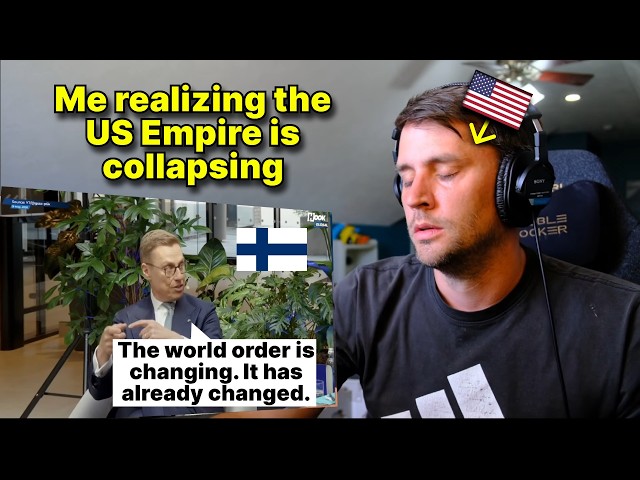 American reacts to Finland's Stubb Shocking Reality Check To Trump
