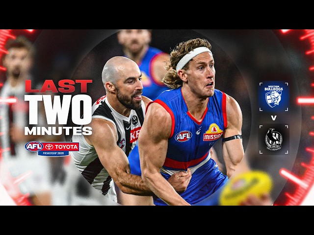 Last Two Minutes: Western Bulldogs v Collingwood | Round 12, 2026 | AFL