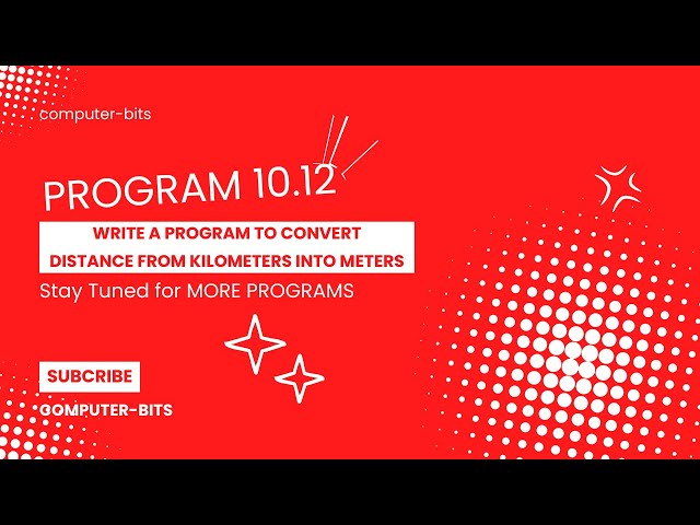 C orogram series | Program 10.12 | ICS2