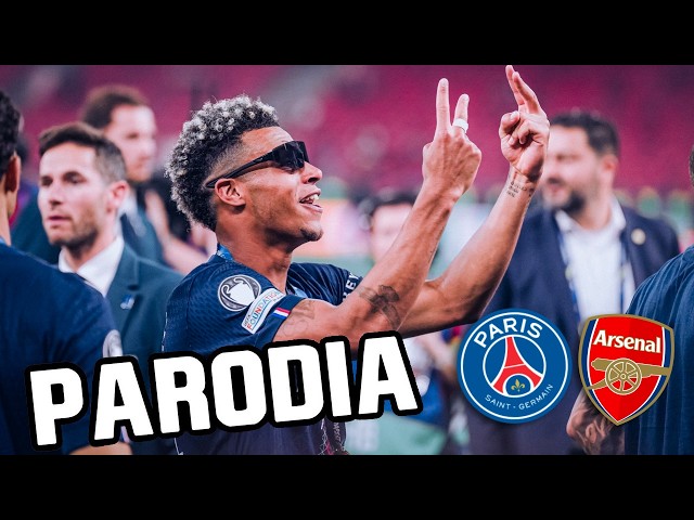 PSG 1 (4) - (3) 1 Arsenal | PARODY