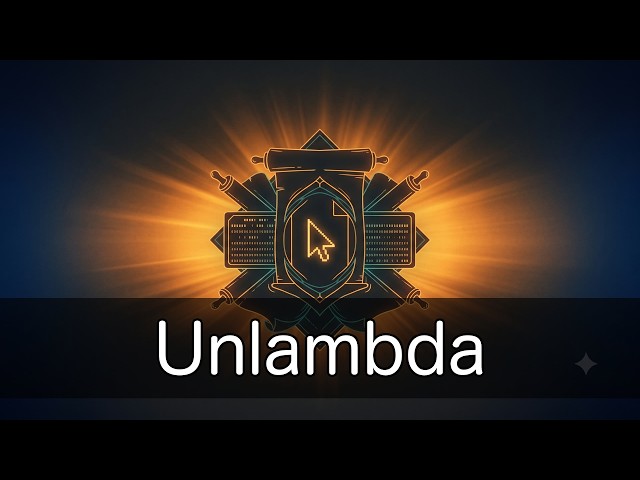 A Quick Intro to Today's Programming Language: Unlambda