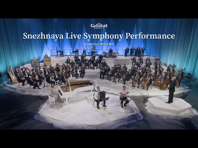 Snezhnaya Live Symphony Performance | Genshin Impact #GenshinImpact #NowSnezhnaya #GenshinSnezhnaya