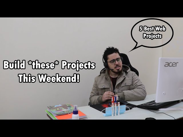 5 Quick Web Development Projects To Finish This Weekend!