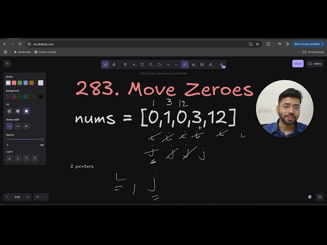 Leetcode 283: Move Zeroes Solution Explained