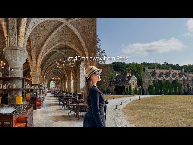 I tried this day trip from Paris... Was it worth It? | Abbaye des Vaux de Cernay vlog