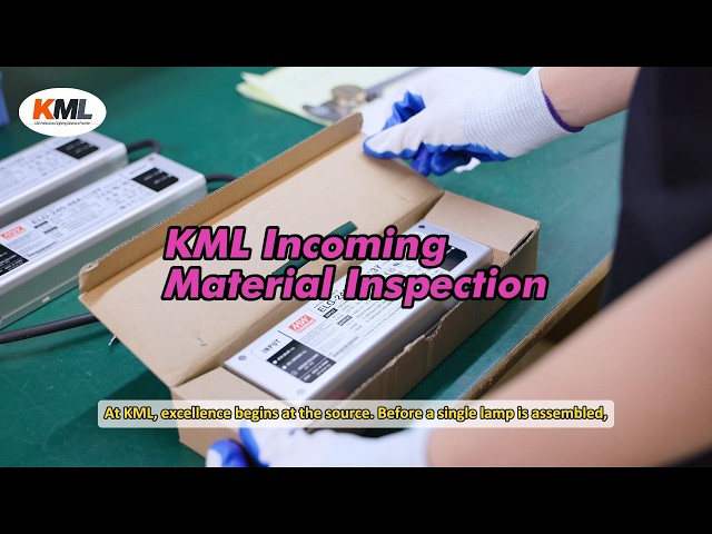 KML Incoming Quality Control (IQC) Process