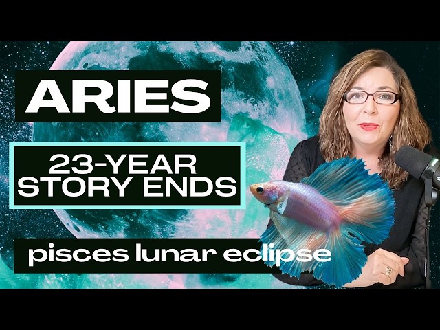 ARIES: One Last SURPRISE Before This Chapter Closes | Pisces Lunar Eclipse Tarot & Astrology