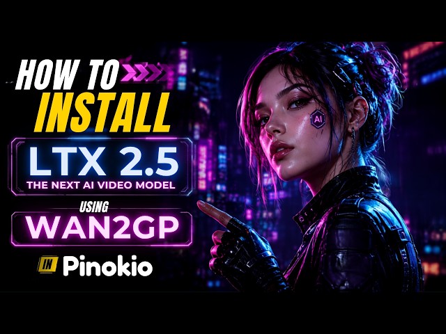 How to Install TX 2.5 for Free – Full Installation (Local, Wan2GP, UNLIMITED)