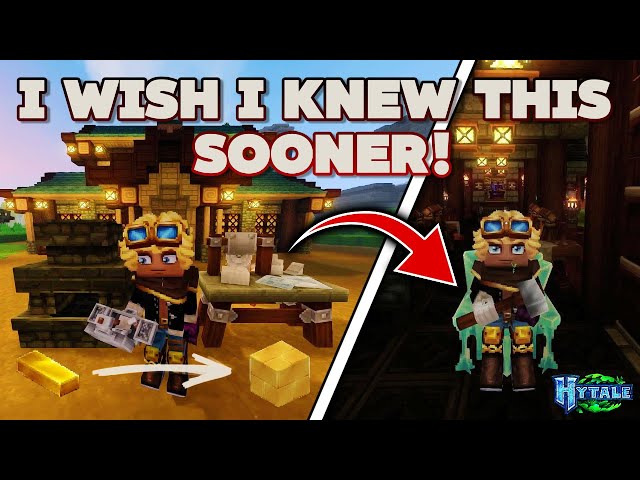 Don't Miss These HIDDEN FEATURES That No One Tells You!! | Hytale's Workbench Secret Functions