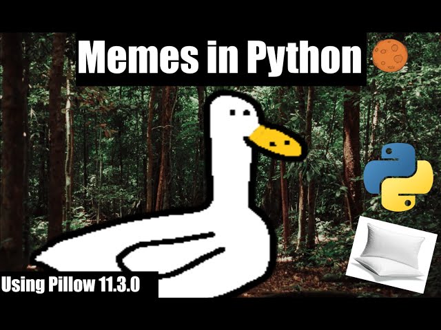 Making Memes and GIFs Using Python and the Pillow Library for Beginners