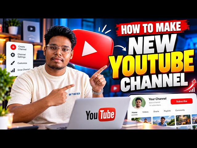 HOW TO MAKE A NEW YOUTUBE CHANNEL