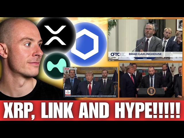 Ripple XRP, Chainlink LINK And Hyperliquid HYPE Have Been Chosen...