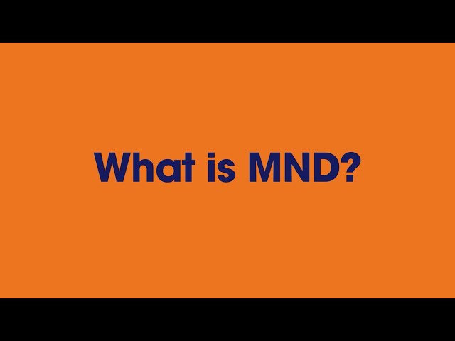 What is motor neurone disease? (MND)