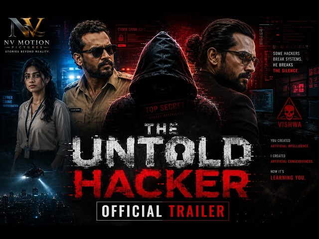 THE UNTOLD HACKER | Official Trailer (2026) | AI Cyber Thriller | NV Motion Pictures