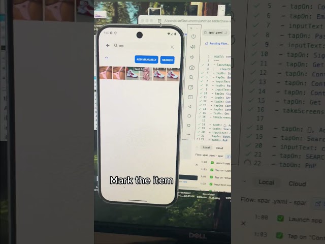 Day 47: Automated tests ✅The app now tests itself