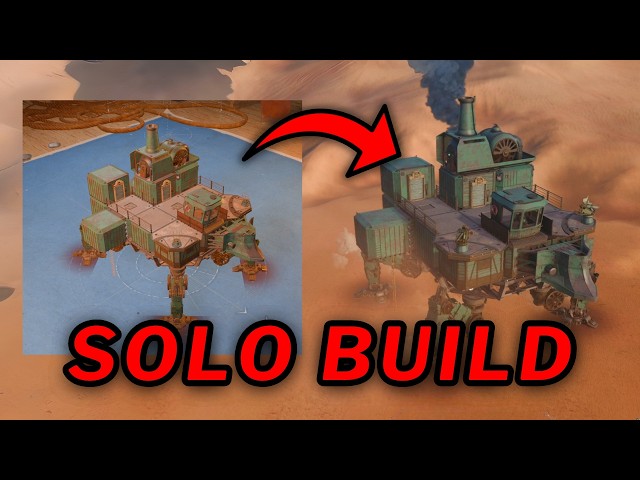 How to Build the BEST SOLO Trampler in SAND