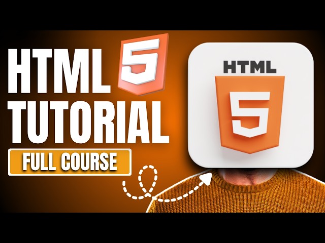 HTML Tutorial For Beginners | HTML Web Development Full Course | Learn HTML