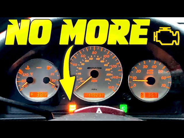 HOW TO FIX CHECK ENGINE LIGHT ON MERCEDES ML55 AMG