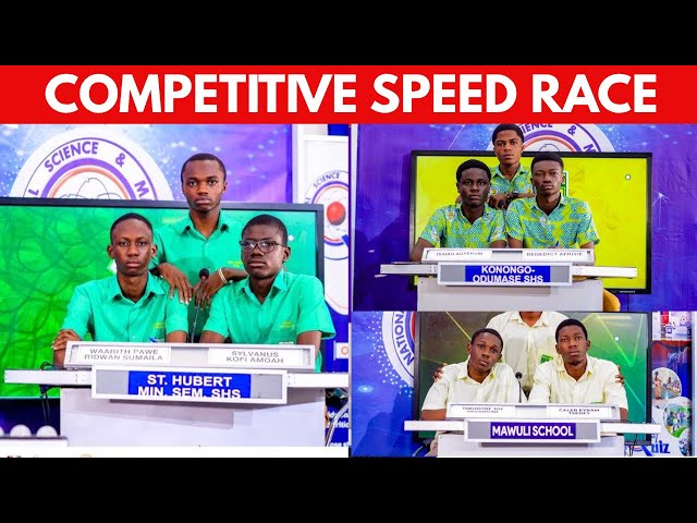 Heatt🥶🔥 What A Competitive Speed Race Btn St. Hubert, Mawuli School And Konongo Odumase