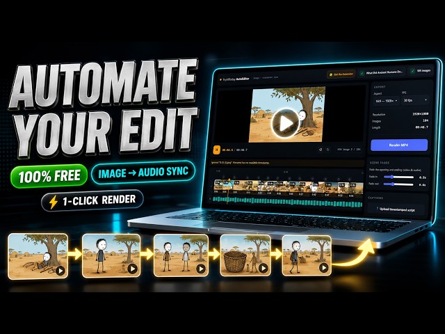 Stop Editing Manually — This Free Tool Syncs Images to Audio