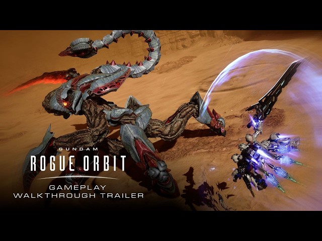 Gameplay Walkthrough Trailer - GUNDAM ROGUE ORBIT