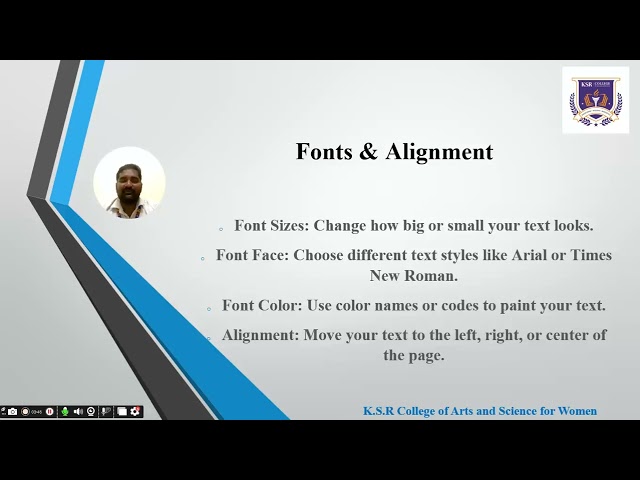 LCS :  WEB DESIGNING Part I | Mr. M. Arulprabhu | AI&DS