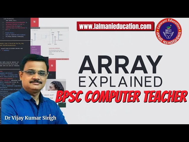 Array explained in Easier Than You Think