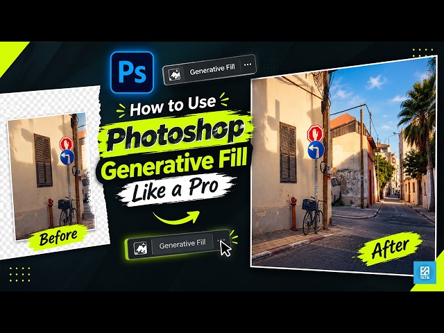 How to Use Photoshop Generative Fill Like a Pro (Step-by-Step Tutorial) (2026)