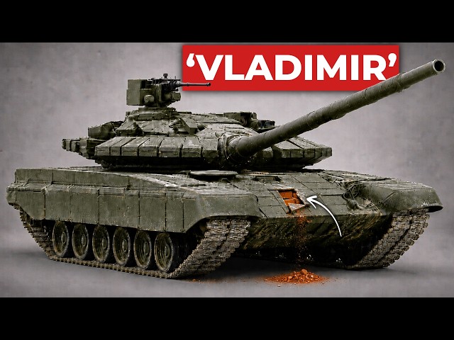 The 'Stolen' Russian Super-Tank Britain Took Apart, And Found Bricks Where The Armour Should Be