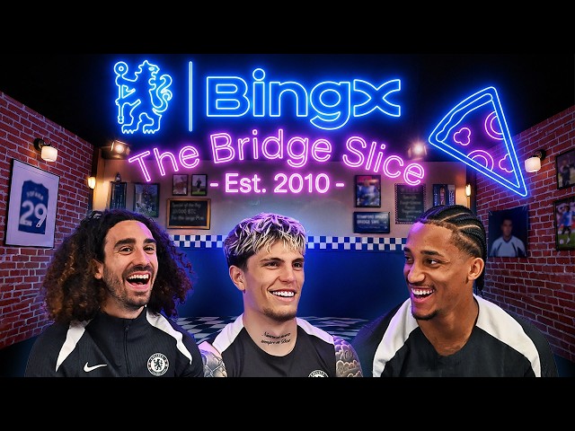 Marc, Alejandro & João Take on the Bitcoin Pizza Day Quiz 🍕₿ | BingX x Chelsea FC