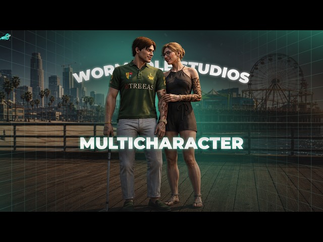 FiveM Wormhole Multicharacter | Partner System, Scene Creator, Admin Panel & Photo Mode