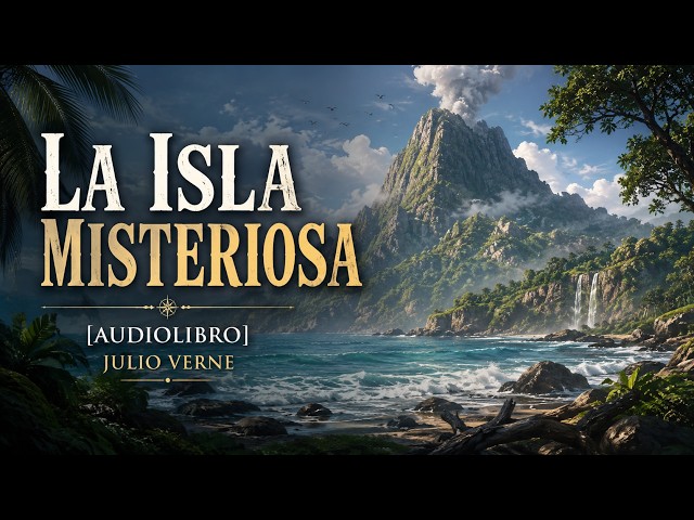 LA ISLA MISTERIOSA 🌋 | El Mejor Audiolibro de Julio Verne ⚡ Aventura, Misterio y Supervivencia