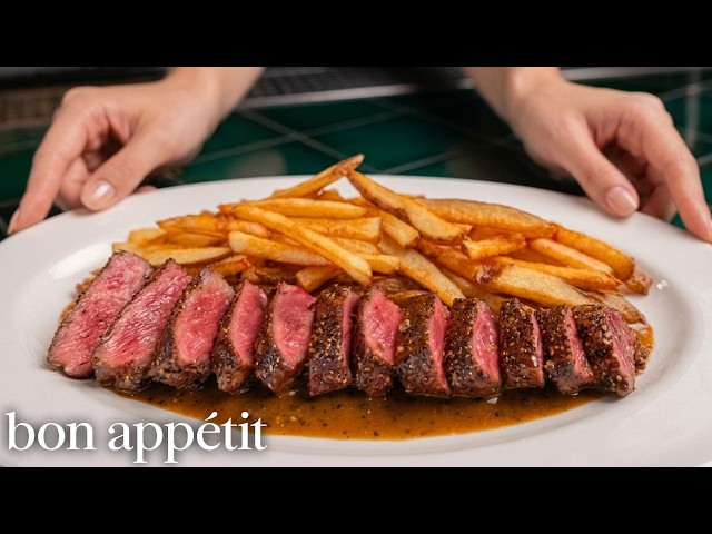 How a Master French Chef Makes Steak Frites At Home | Fundamental French Cooking | Bon Appétit