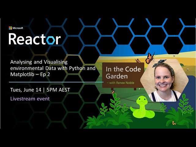 Analysing and Visualising environmental Data with Python and Matplotlib – Ep 2