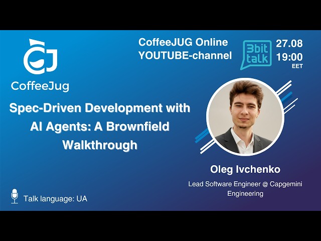 Online: "Spec-Driven Development with AI Agents: A Brownfield Walkthrough" by CoffeeJug!