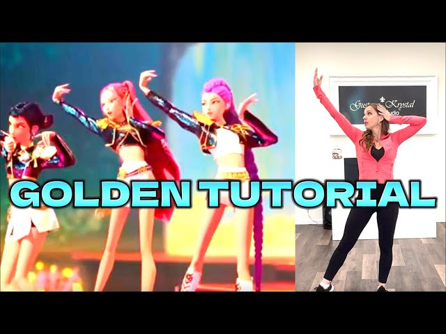 Huntrix - "Golden" STEP BY STEP Dance Tutorial | MIRRORED